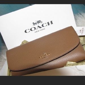 Coach wallet -beige